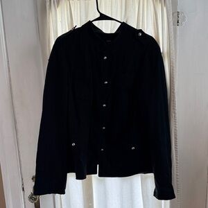 Mossimo Supply Co. Black Military Jacket